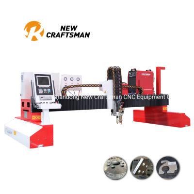 China OEM CNC Cutting Machine Sheet Metal Plasma and Oxygen Cutter Machine Gantry Flame Cutting Machinery