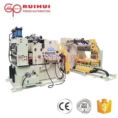 Uncoiling and Blanking Line, Hydraulic Three-in-One Feeder Has High Accuracy and Stamping Feeder Is Easy to Operate