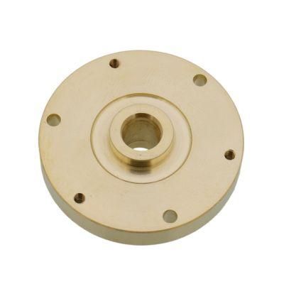 OEM Precision CNC Machining Part of Brass Flanges