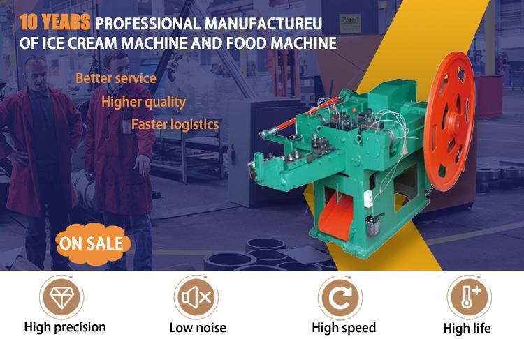 High Speed Automatic Wire Steel Iron Nail Making Machine