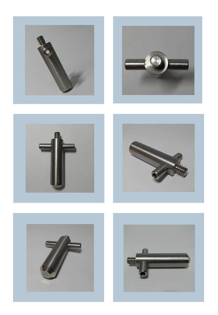 Densen Customized Stainless Steel 316 Machining Valve Shaft, Stainless Steel Part and Valve Rocker Arm Shaft, Valve Spindle