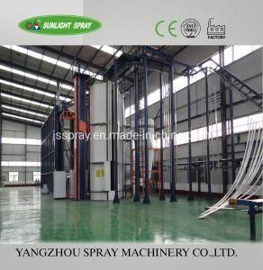 Aluminum Profiles Large Cyclone Recycle Vertical Powder Coating Production Line