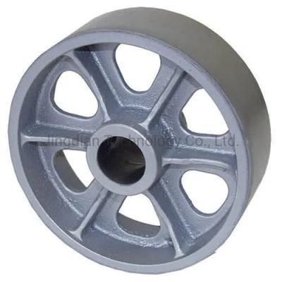 Customize Sand Casting Industry Wheel Cast Steel and Cast Iron Wheels