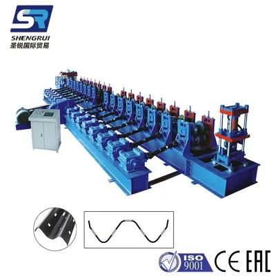 Highway Guardrail Sheet Roll Forming Machine with Galvanized Metal Steel for Highway Protection