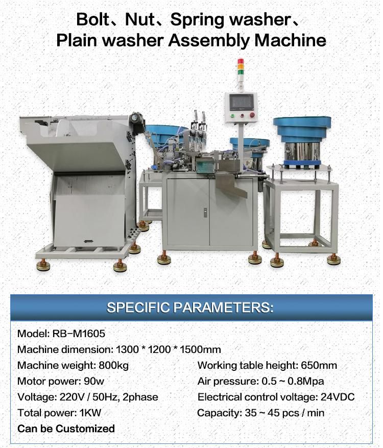 Anchor Bolt Automatic Assembly Machine