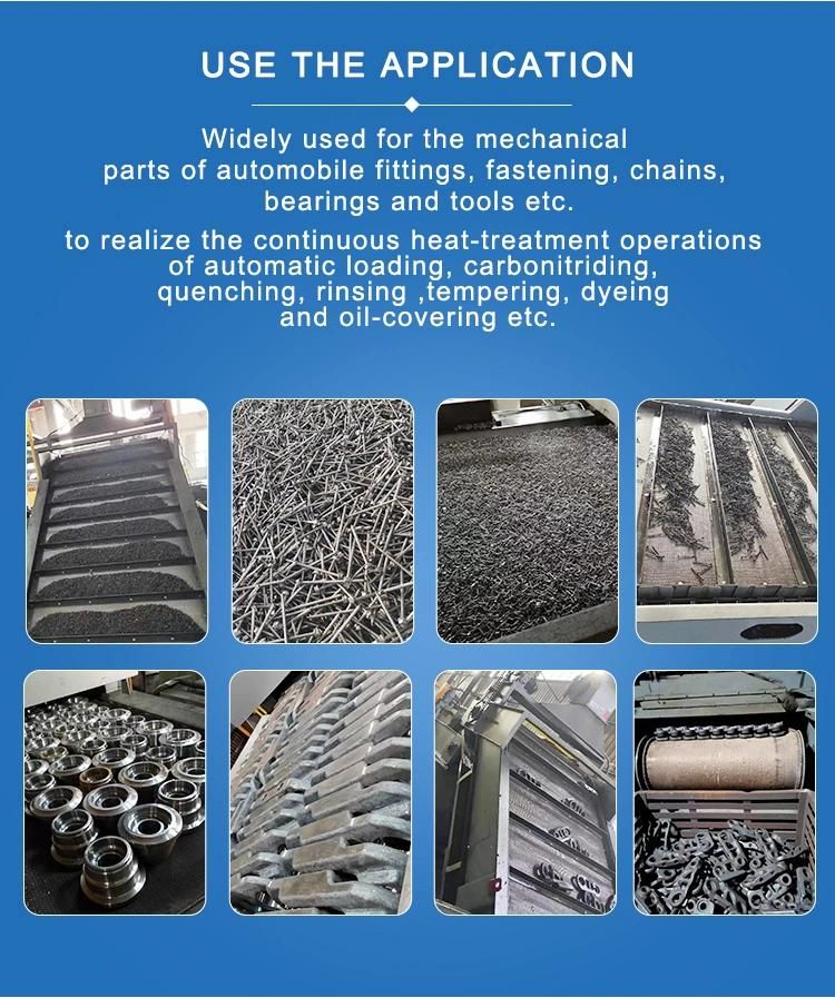 Continuous Conveyor Industrial Gas Controlled Mesh Belt Furnace/Heat Treatment Furnace