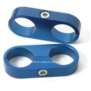 Aluminum Parts with CNC Machining with Blue Anodized
