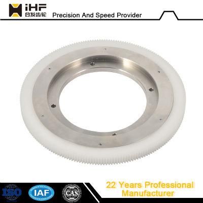 Ihf OEM Customized Precision Metal CNC Machine Straight Gears Pinion Gear Wheel