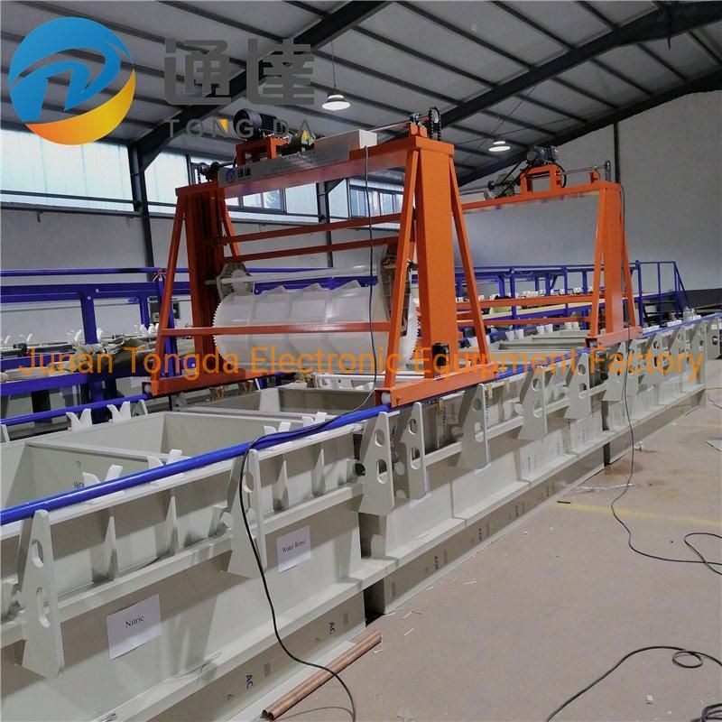 Automatic Plating Line Zinc Plating Machine Barrel Plating Factory Equipment