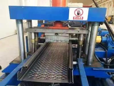 Contruction Material Perforated Steel Aluminum Scaffold Platform Board Roll Forming Machine Walk Platform Board Roll Former