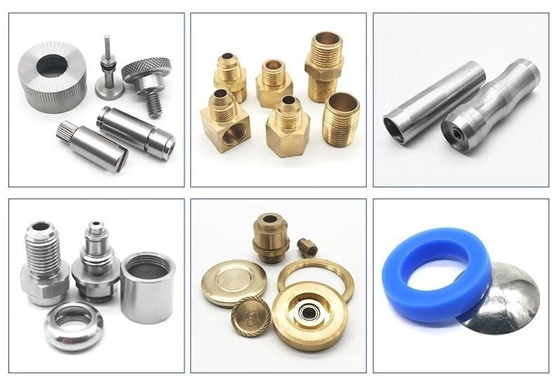Brass CNC Machining CNC Turning Knurled Ring for Mechinical Parts