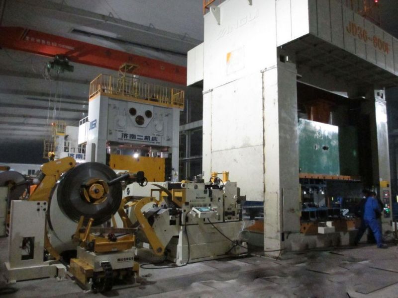 Automation Straightener with Feeder and Uncoiler Use in Press Line