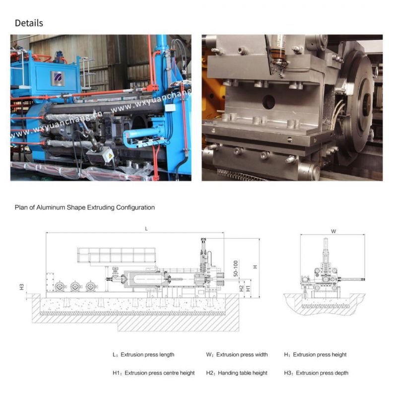 Xj-1630 Aluminum Extrusion Press