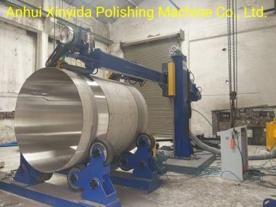 Big Operating Frame Polishing Machine for Vessel and Tank Dish