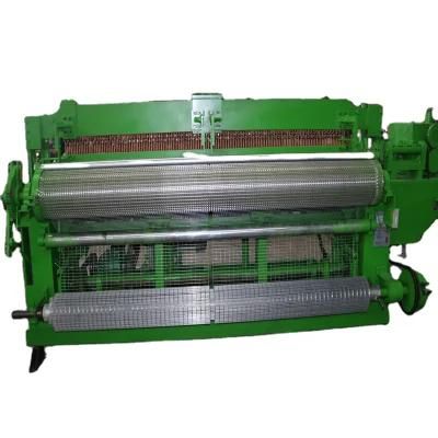 2.4m Width Full Automatic Welded Wire Mesh Roll Machine 17X17mm