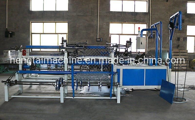 Factory Best Price Automatic Wire Mesh Weaving Fencing Making Chain Link Fence Machine