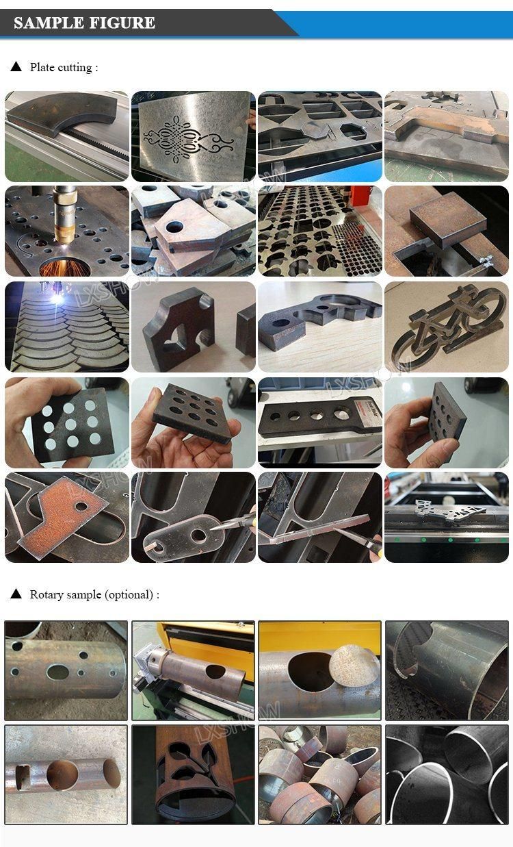 Lxp1530 Low Cost Portable CNC Plasma Cutting Machine