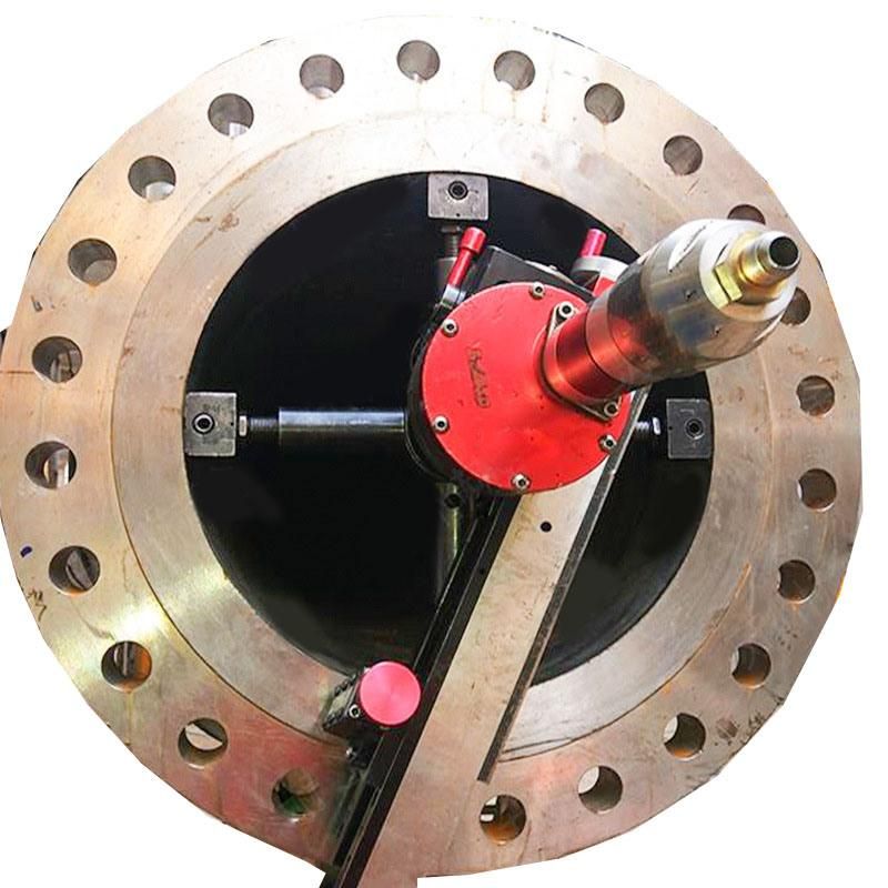 Portable Flange Facing Machine Inner Diameter Mounted Model Cm610 50-610mm