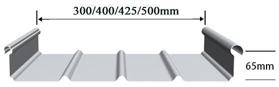 Standing Seam Matel Cold Roof Roll Forming Machine with Straight