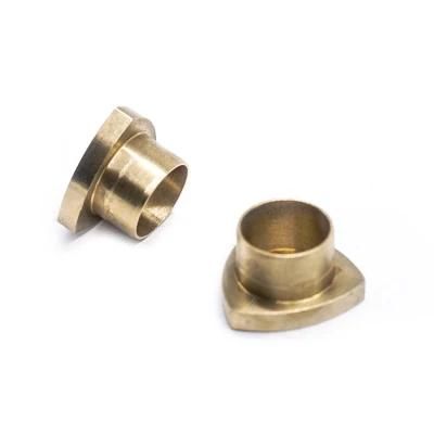 Custom Size Copper Flanged Bearing Bushing Threaded Brass Bushing Sleeve for motorcycle Part Engine Equipment