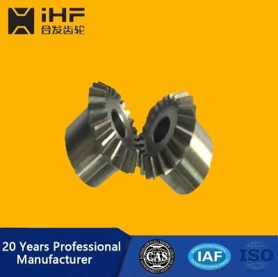 Ihf Customized Worm Pinion Gears Stainless Steel Bevel Gear for Lifting Mechanism