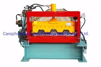 Hebei Botou Hydraulic Steel Structural Floor Decking Rolling Machine