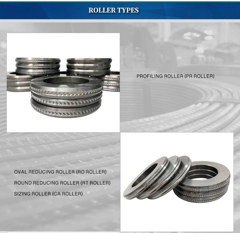 Sizing Tugnsten Carbide Cold Roller (CA) Is Used to Produce Ribbed Wire