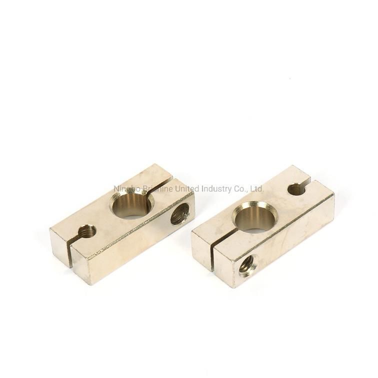 CNC Machining Screw Copper Colour Screw Locking Lamp Holder Parts