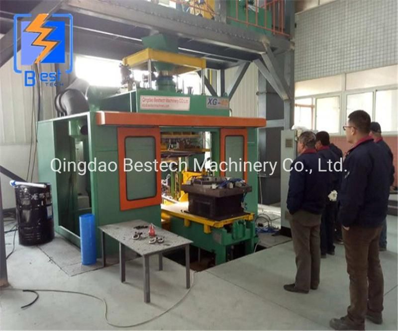 High Efficiency Horizontal Parting Cold Sand Core Shooter Machine
