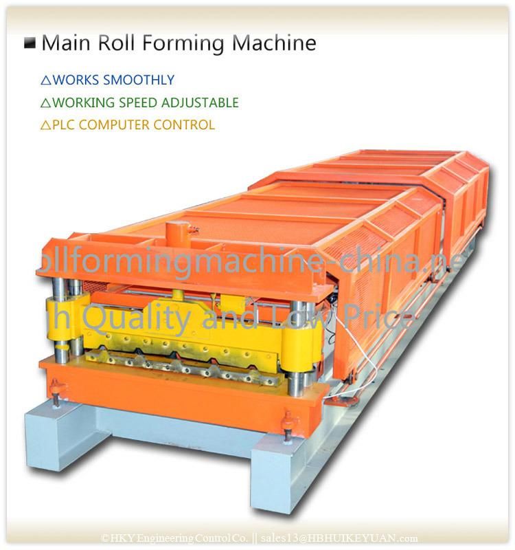 China Roofing Sheet Roll Forming Machine