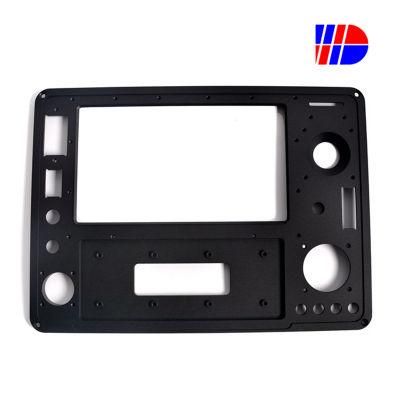Precision Machining Milling Aluminum CNC Machinery Parts with Black Anodizing