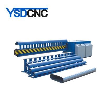 HAVC Tube CNC Automatic Oval Duct Roll Forming Machine for Air Pipe Making