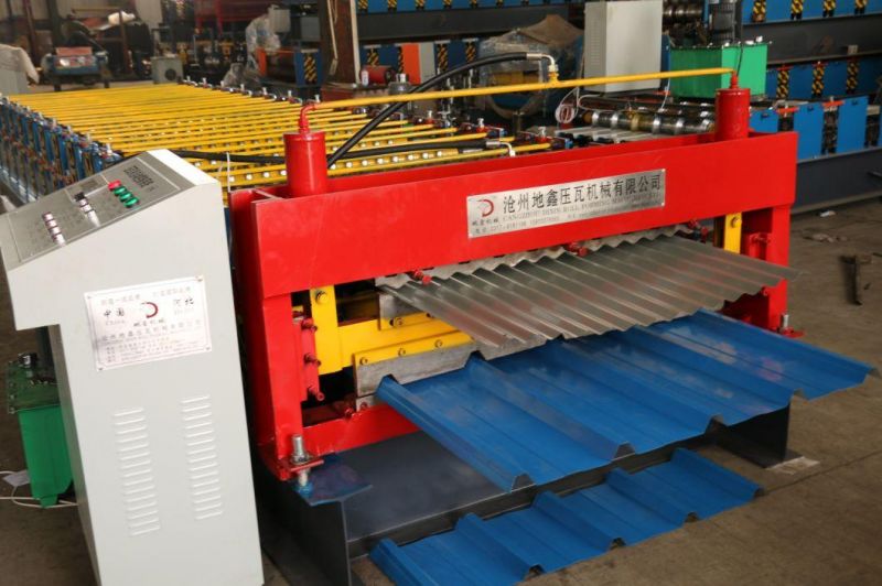 Africa Roof Panel Double Layer Roll Forming Machine