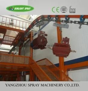 New Designed Liquid Paint Spraying Production Line