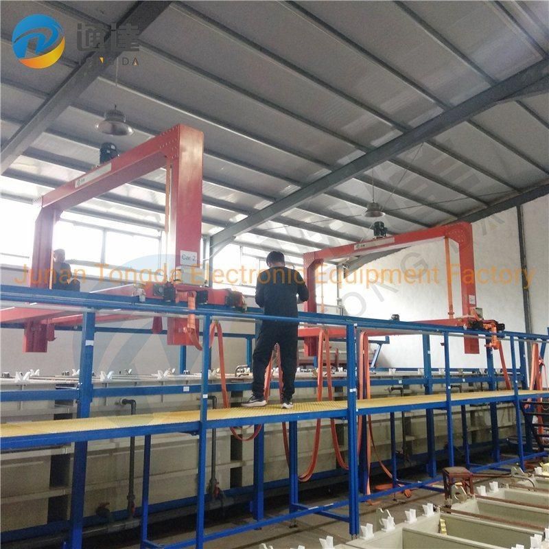 Automatic Plating Line Anodize Plating Tank Aluminum Anodizing Plant