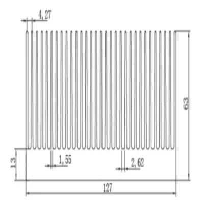 High Power Heat Sink for Apf and Welding Equipment and Svg and Electronics and Radio Communications and Power and Inverter