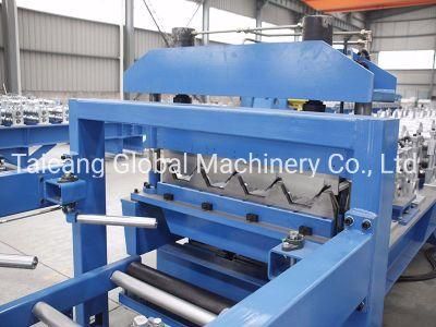Automatic High Speed PPGI PPGL Floor Decking Panel Floor Bearing Plate Roll Forming Making Machine