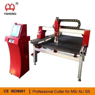 CNC Plasma Table Cutting Machine with 200AMP Plasma Power with Water Spray Function