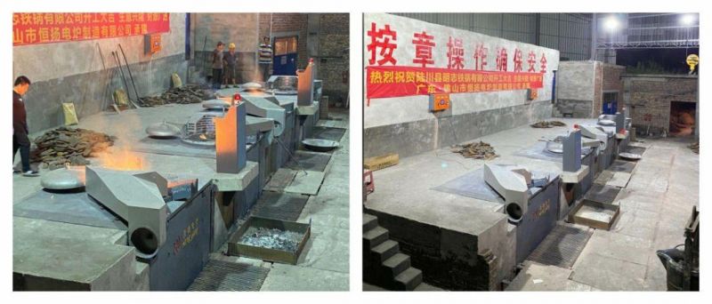 3ton Copper Bronze Brass Alloy Melting Furnace