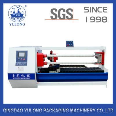 China Factory BOPP Scotch Adhesive Log Roll Tape Cutting Machine