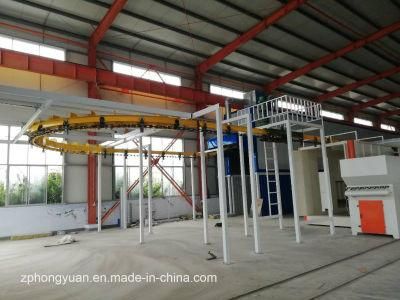 Semi-Auto Powder Coating Equipment with Spray Booth and Oven