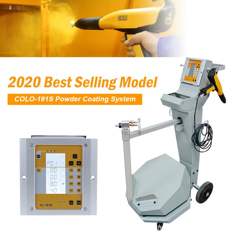 2022 New Commercial Manual Electrostatic Powder Paint Coating Spray Machine for Aluminium Profile / Alloy Wheel