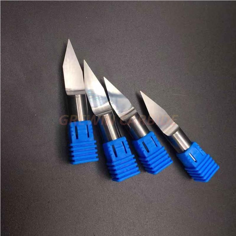 Gw Carbide-Carbide PCB Board V-Shape Router Bits Engraving Wood Good Quality