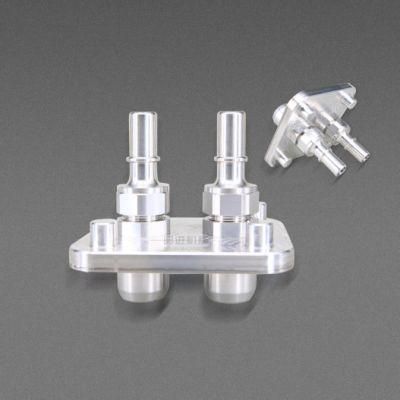 OEM CNC Machining Auto Parts---Battery Pack Cooling Connecting Pipe Fittings