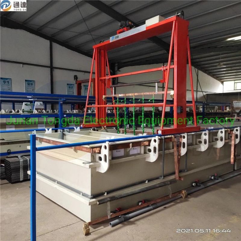 Chrome Plating Machine Electroplating Machine &Zinc Plating Line Nickel Electroplating Plant Plating Production Line Plating Equipment