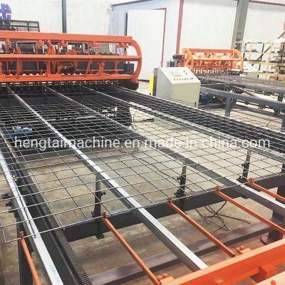 Width 2.4m Hole Size 100X100mm Pre-Cut Wire Mesh Making Machine