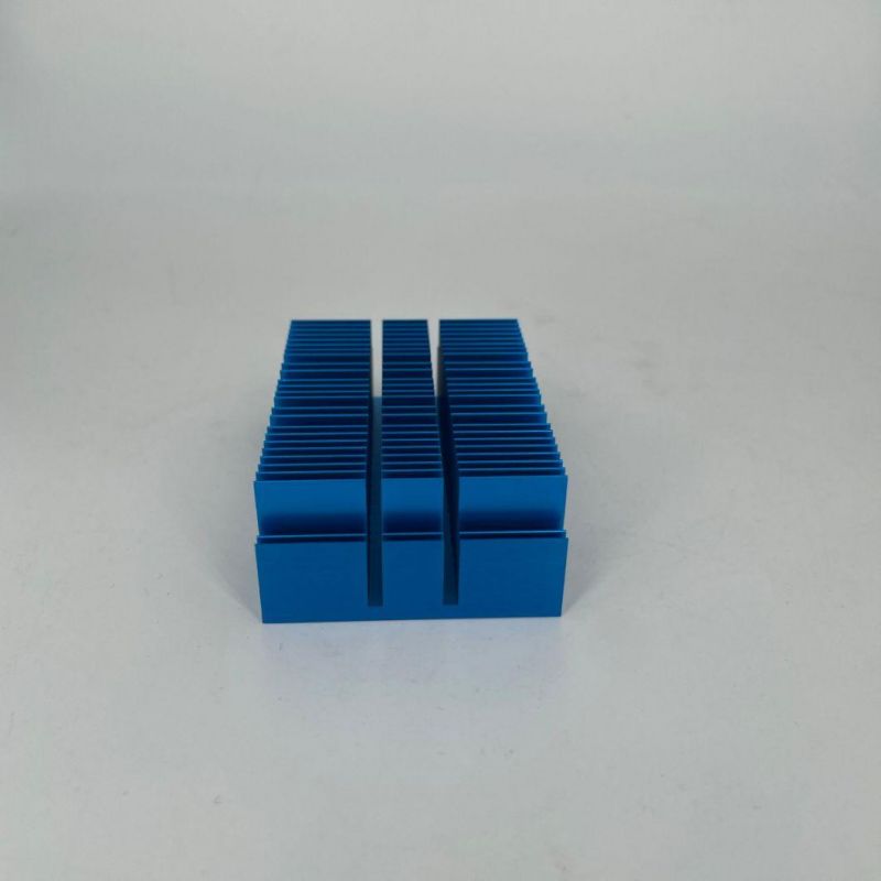 30*30*15 Skived Fin Heat Sink Aluminum Profile CNC for Electronic