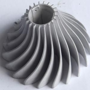 Finned Heat Sink for LED Light