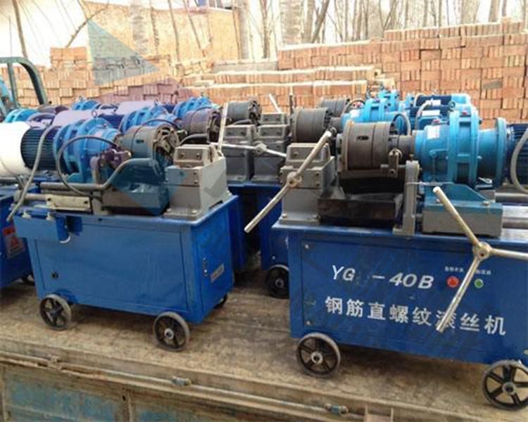 Rib-Stripping Special Screw Making Rolling Mill Rebar Thread Rolling Machine Price