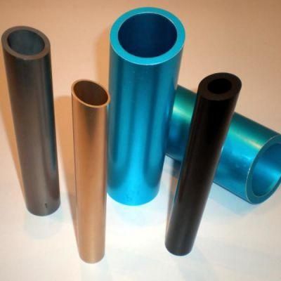 CNC Machining Aluminum Pipes with Color Anodizing